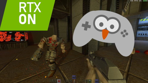 Thumbnail for post: Quake II RTX comparison and gameplay
