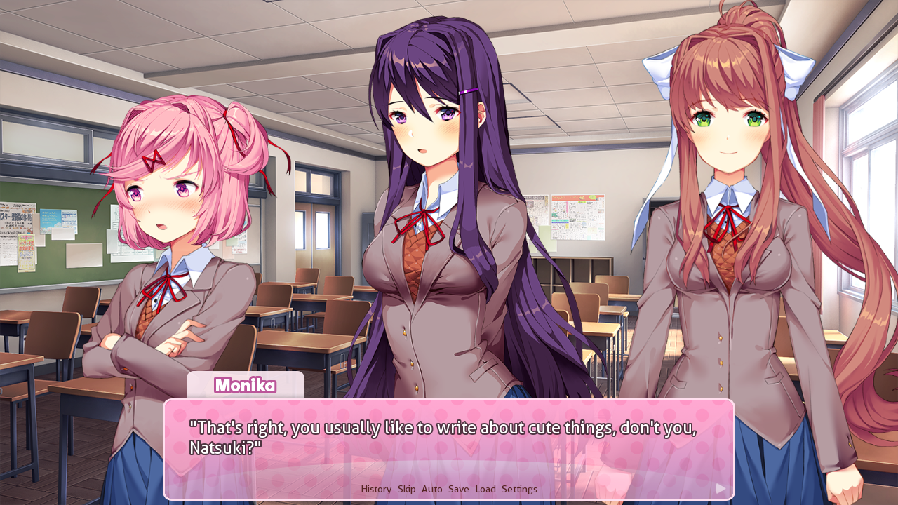Doki Doki Literature Club banner