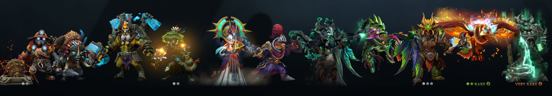 Dota 2 treasure of the fallen cinder screenshot