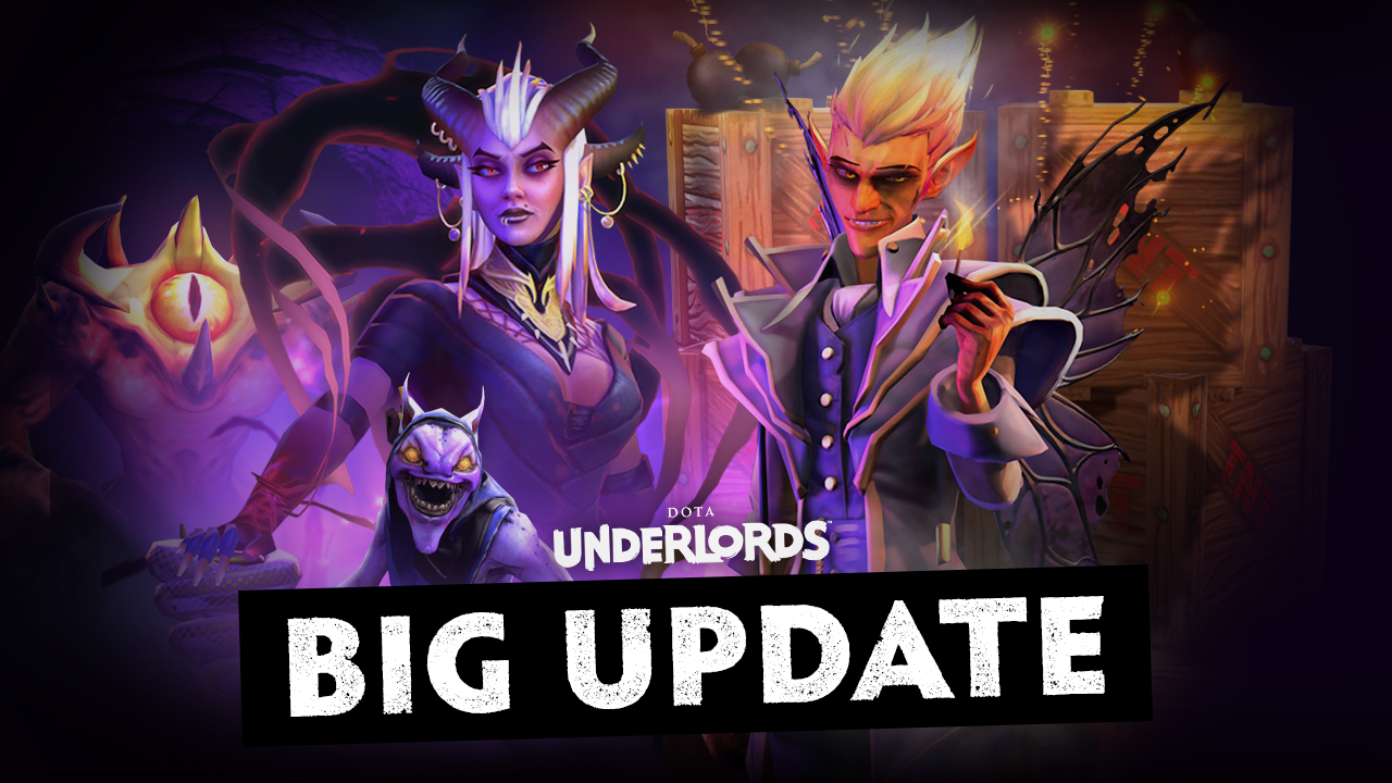 Dota Underlords Big Update banner