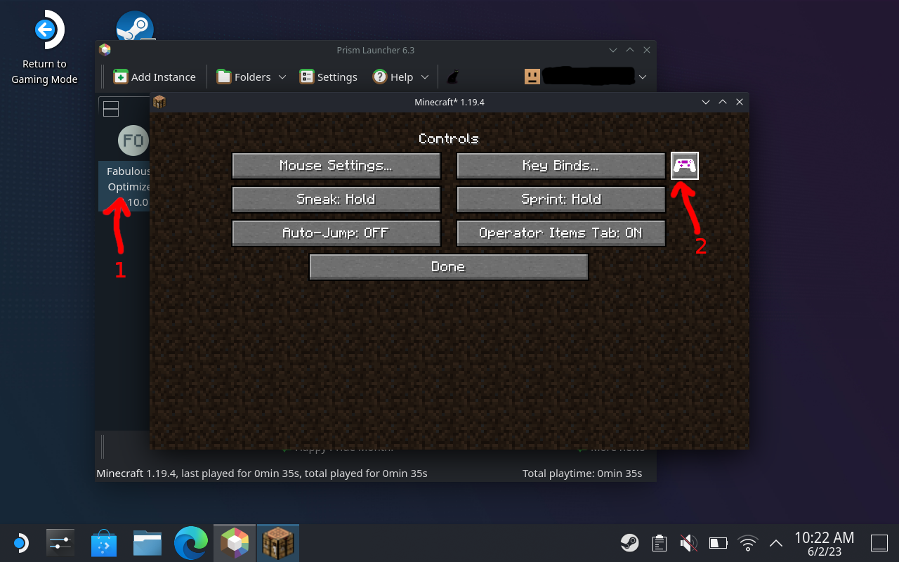 How to play Minecraft on Steam Deck: Prism Launcher guide for Java