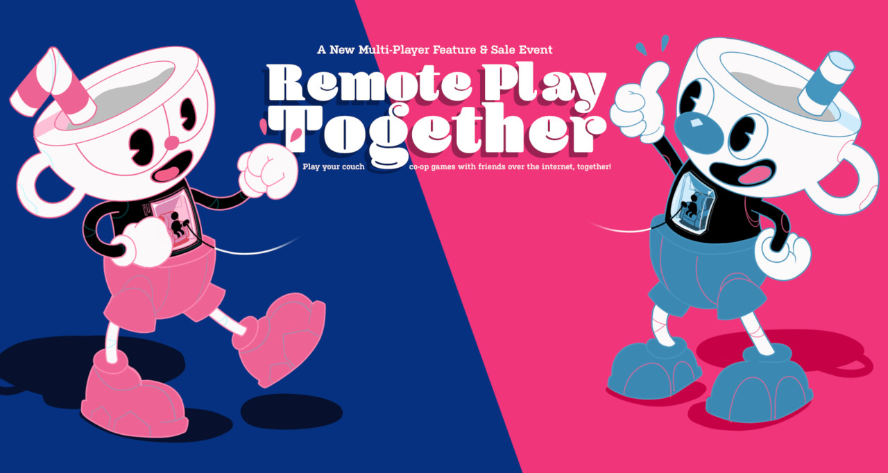 Steam Remote Play Together promo art