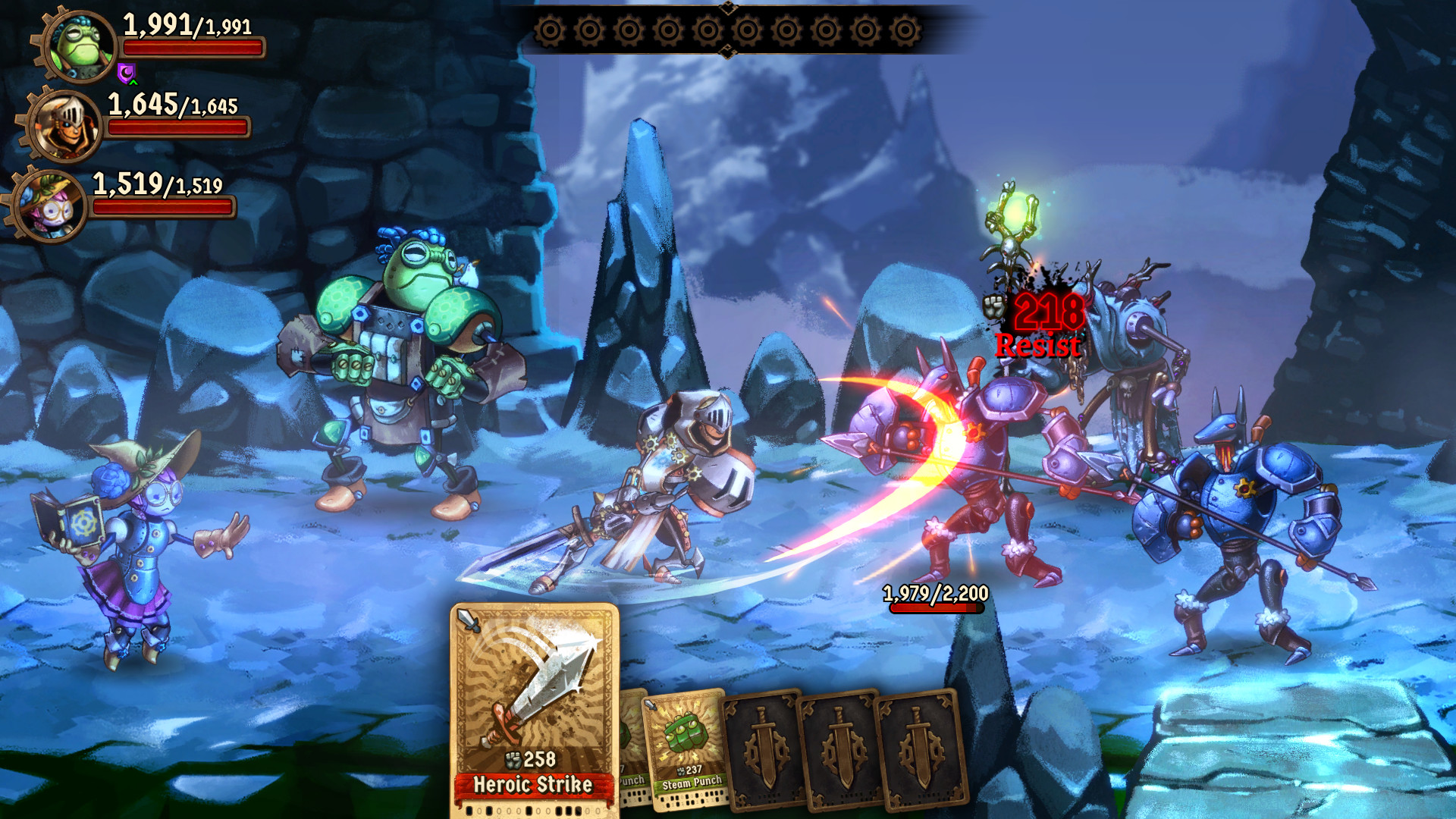 SteamWorld Quest screenshot