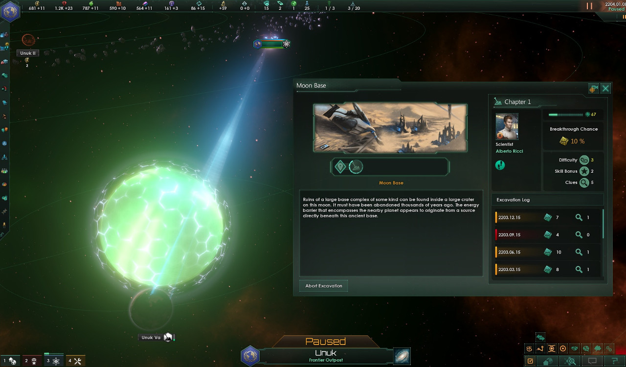Stellaris Ancient Relics screenshot